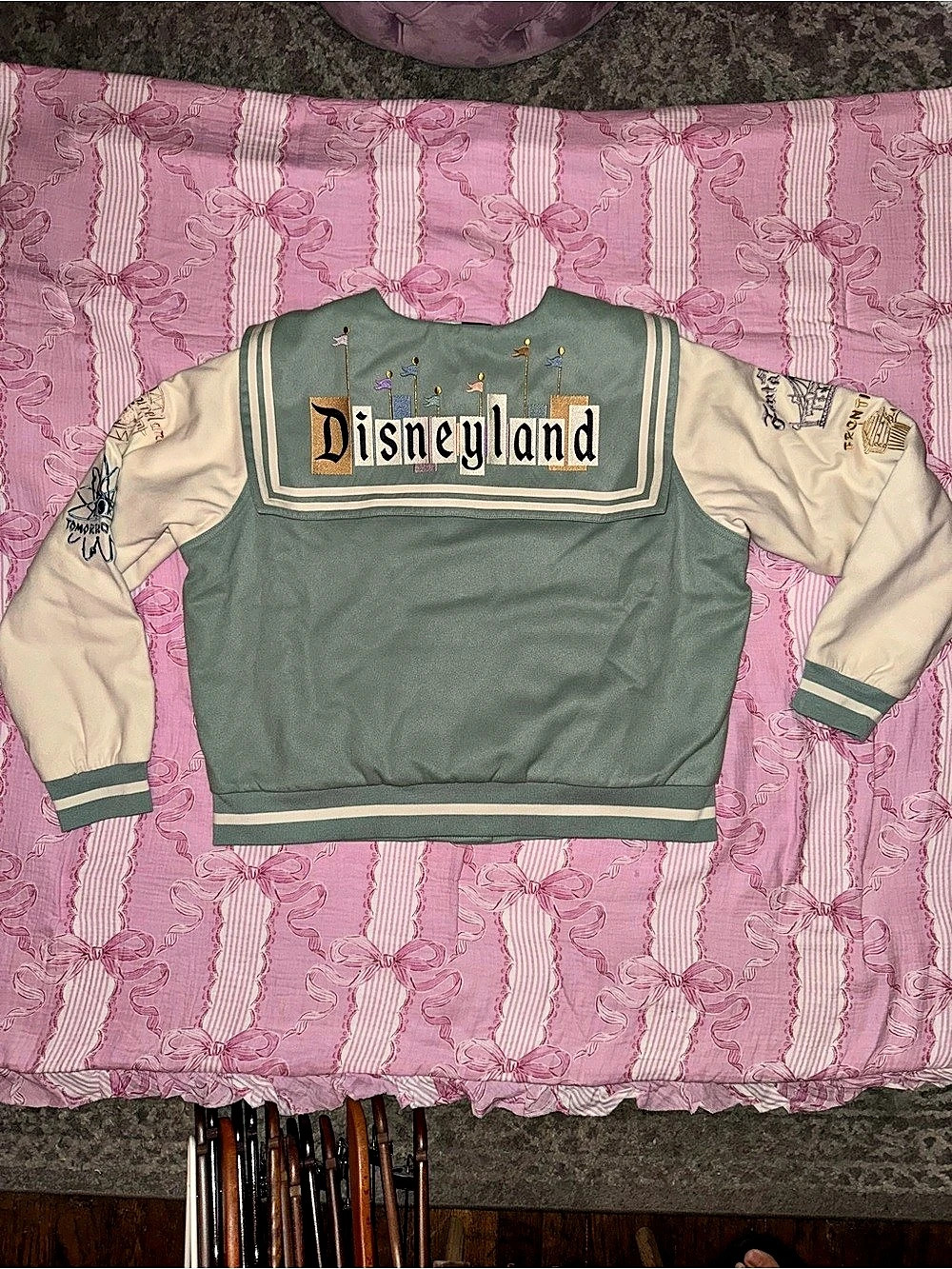 Disneyland marquee varsity jacket